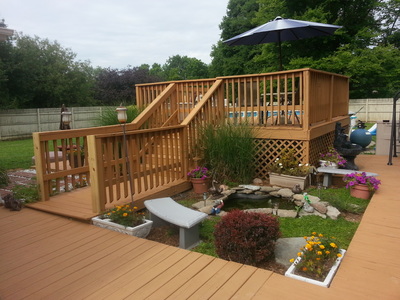 deck painter, pressure washing services, deck staining, maineville ohio 